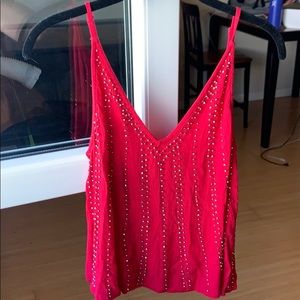 Free people beaded tank